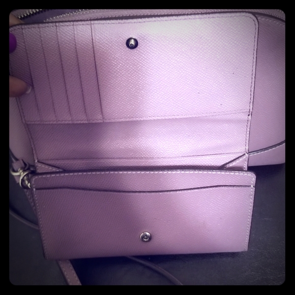 Genuine Coach small handbag and wallet - Picture 5 of 6